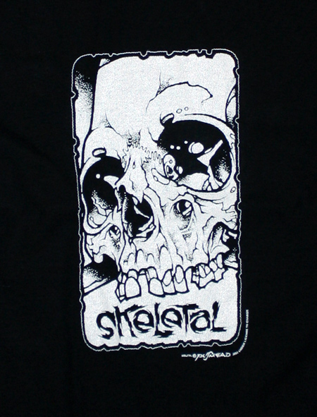 airybear01 presents pushead skeletal t shirt