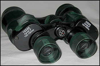 NIB Hunting Camo 10x50mm Ruby Coated Lenses Binoculars  